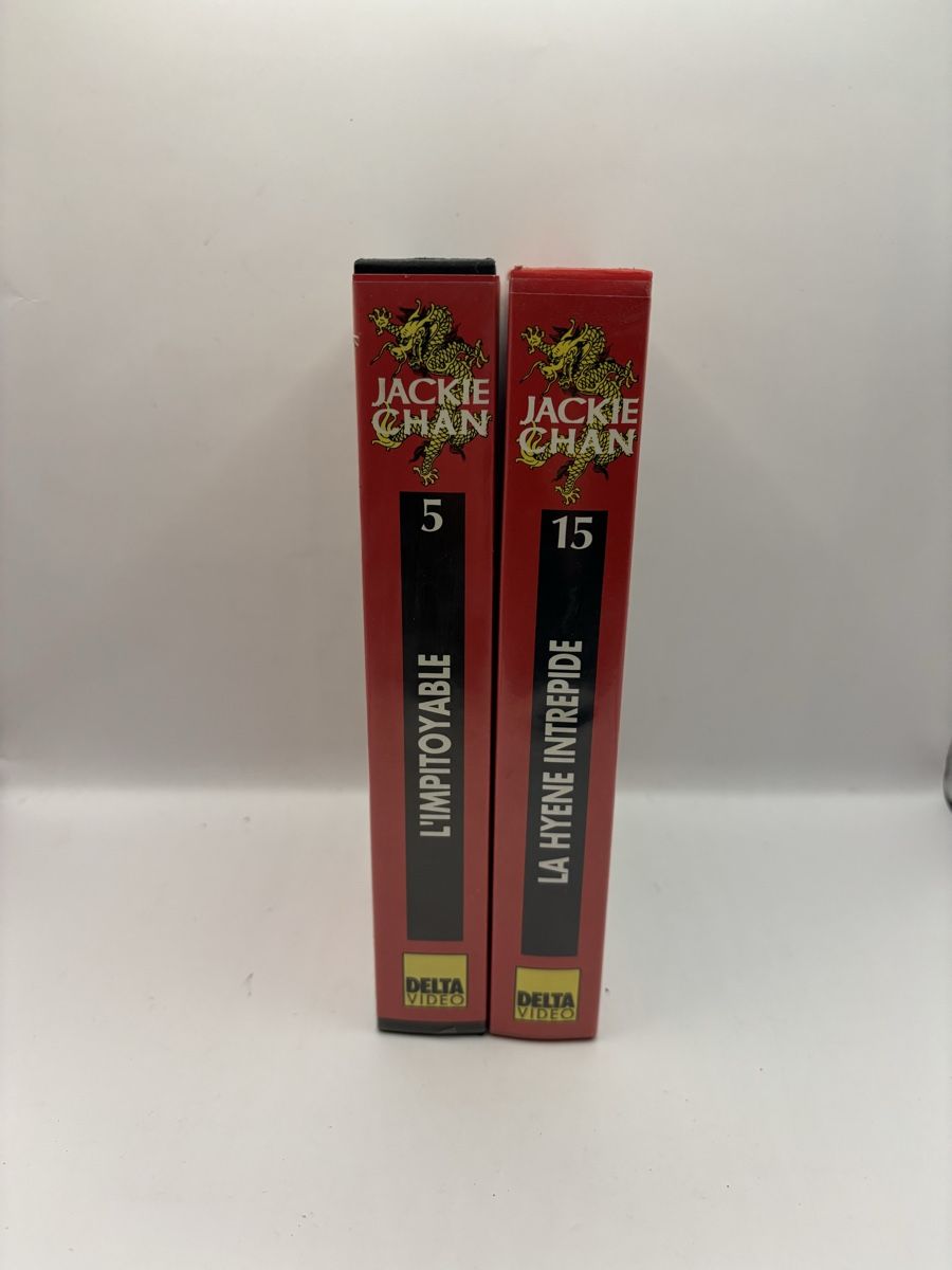 Tutti i VHS: 2 VHS Jackie Chan Collection Intrépide & Impitoyable – Usato da Genève venduto da sho_67qj 1