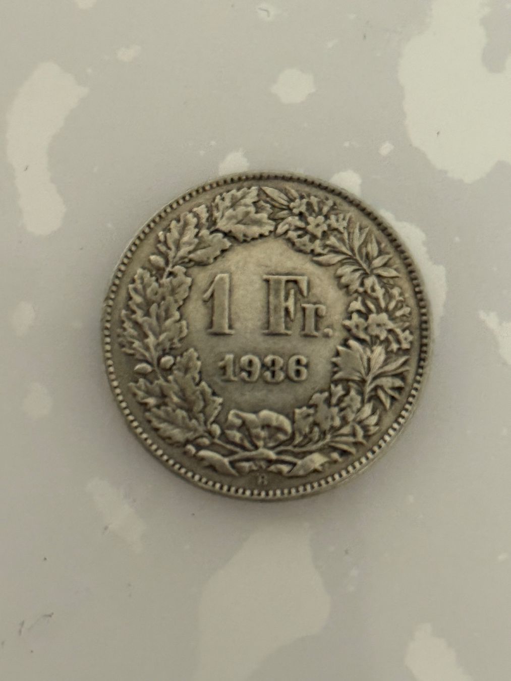 Tutti le monete: 1 Franken 1936  Rar – Usato da Wallisellen venduto da SWISS_SILVER1 1