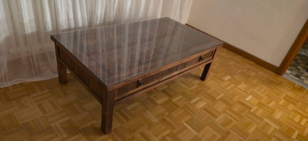 Maisons du monde Tavoli: Table basse style indonésien (maison du monde) – Usato da Genève venduto da mydreamcometrue 1