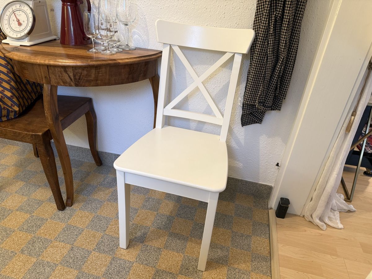Ikea Stühle: IKEA INGOLF Stuhl weiss – Gebraucht aus Zürich von Elisabeth_Lefebvre 2