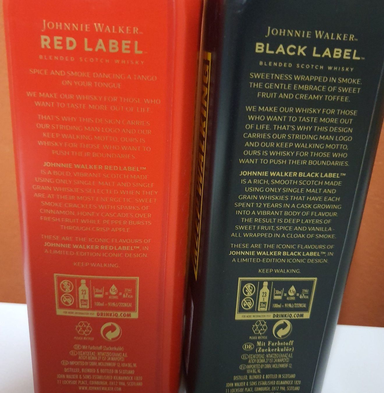 Johnnie Walker Bevande alcoliche: BLACK UND RED LABEL 2 FLASCHEN SPEZIAL – Nuovo (secondo la descrizione) da Schönenwerd venduto da 1952kv 1