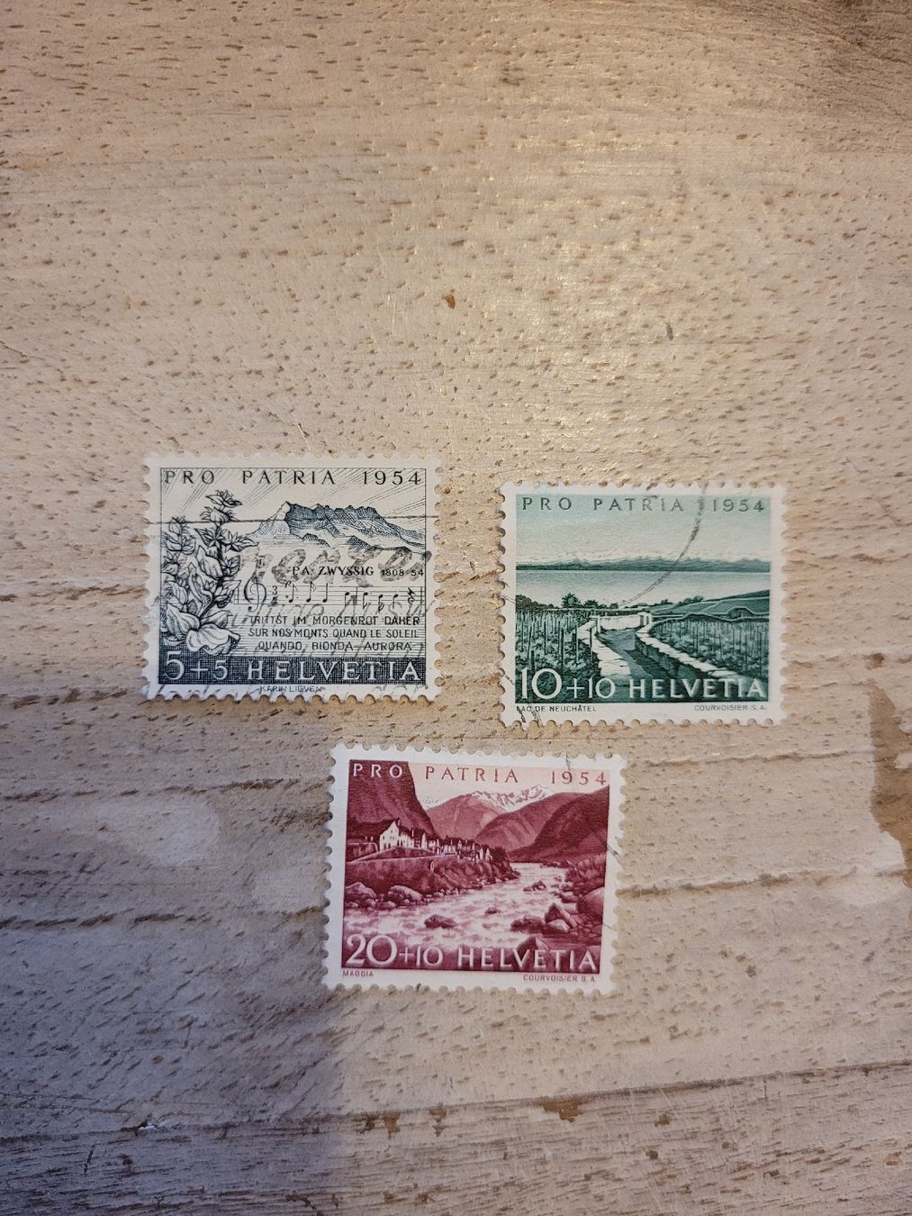 Tous les timbres: Pro Patria 1954 – D'occasion à Inwil par Flower2325
