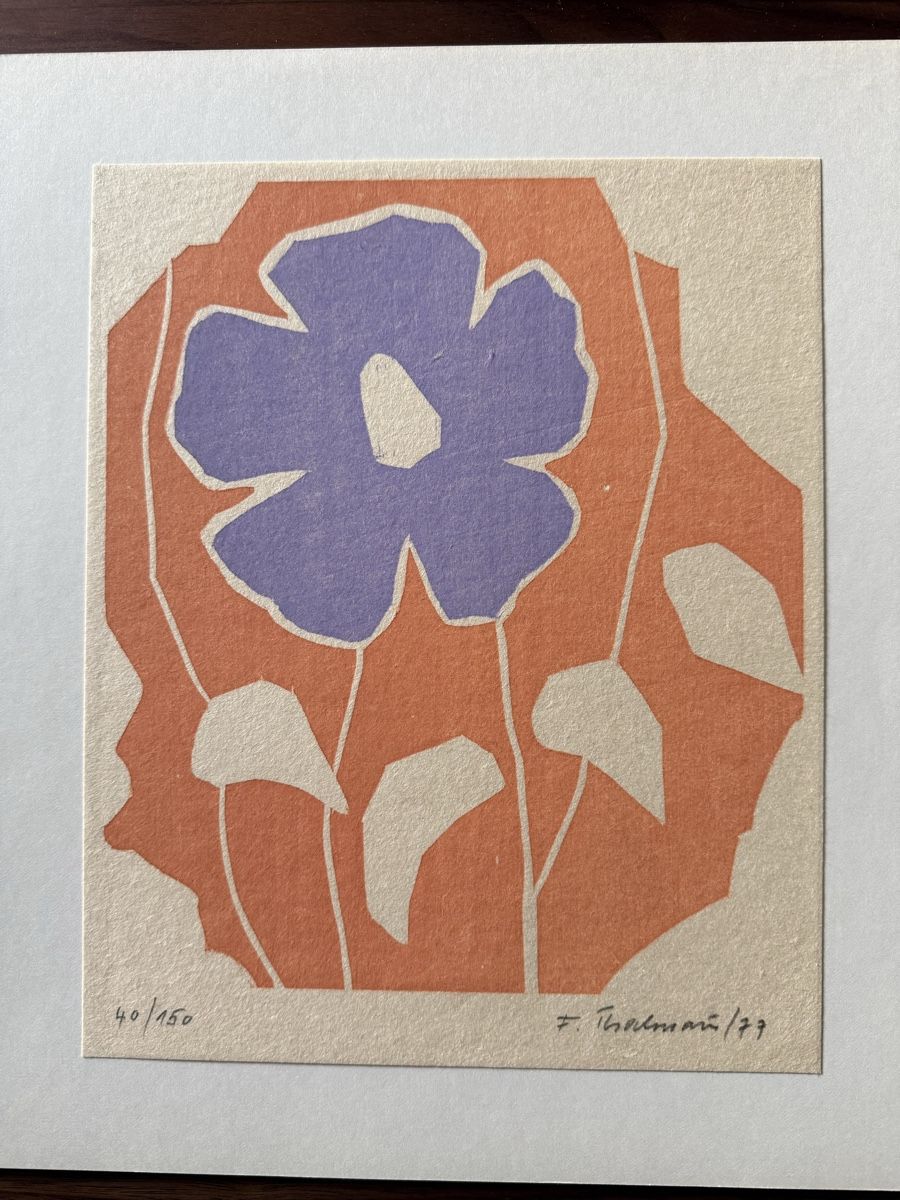 Grafica & Litografie: Fritz Thalmann - Farbholzschnitt – Usato da Solothurn venduto da NUVICO 2