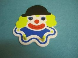 Garderobe Clown mit zwei Hacken