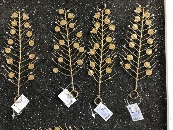 Tutte le decorazioni: LOT GOLDFARBIGE ZWEIGE – Nuovo (secondo la descrizione) da Ostermundigen venduto da Wyatt-Earp 1