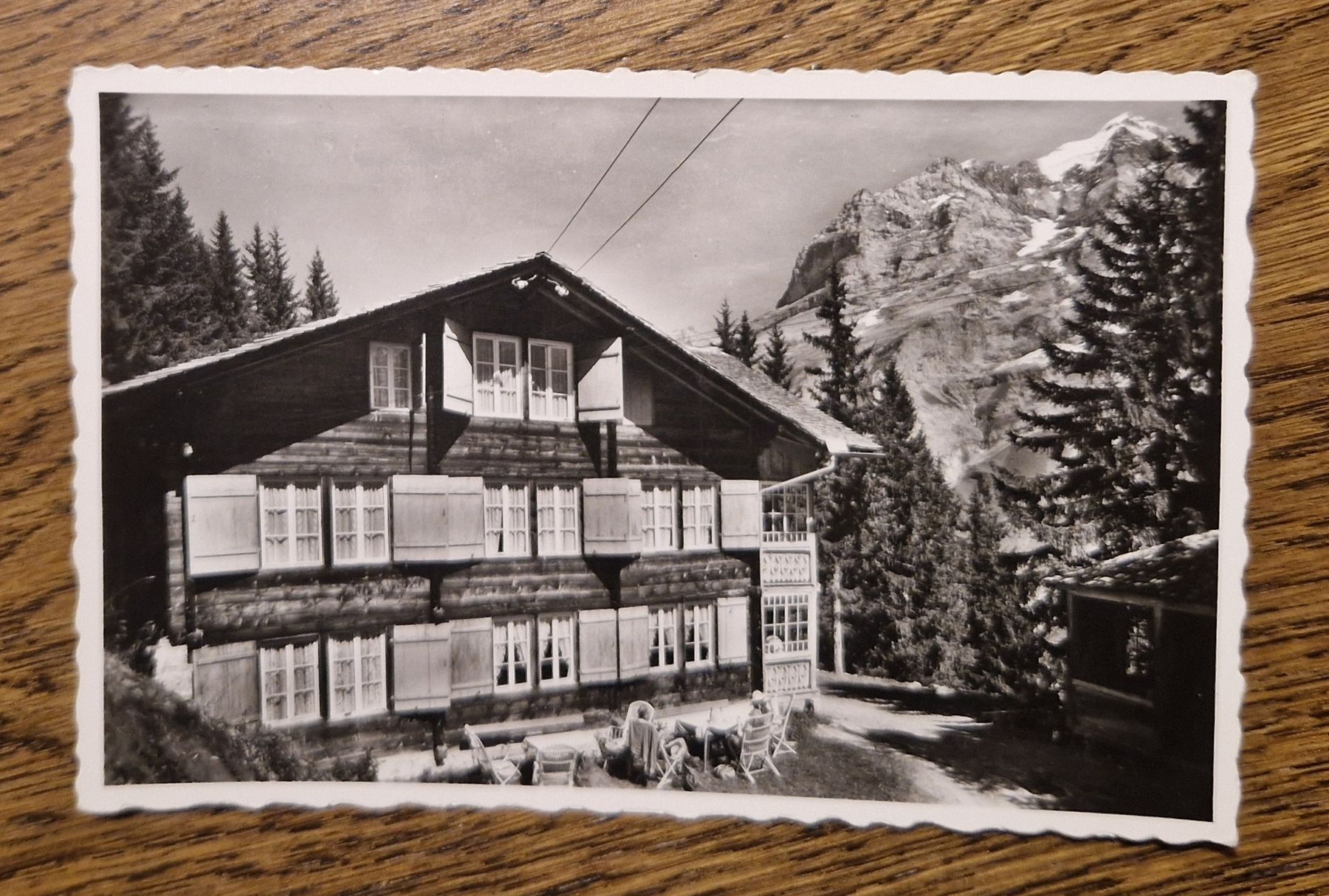 Cartoline postali: Hotel Tschingelhorn mit Hotelstempel – Usato da Ebikon venduto da Donar50