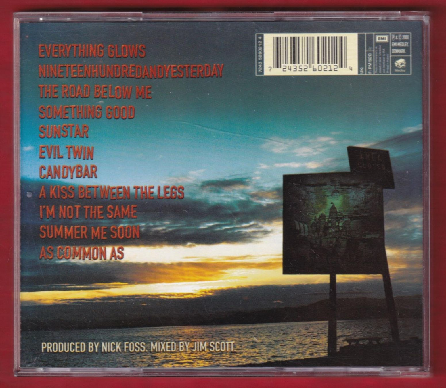 CD: D-A-D - Everything Glows (CD) – Usato da Zürich venduto da Pfluftl2000 1