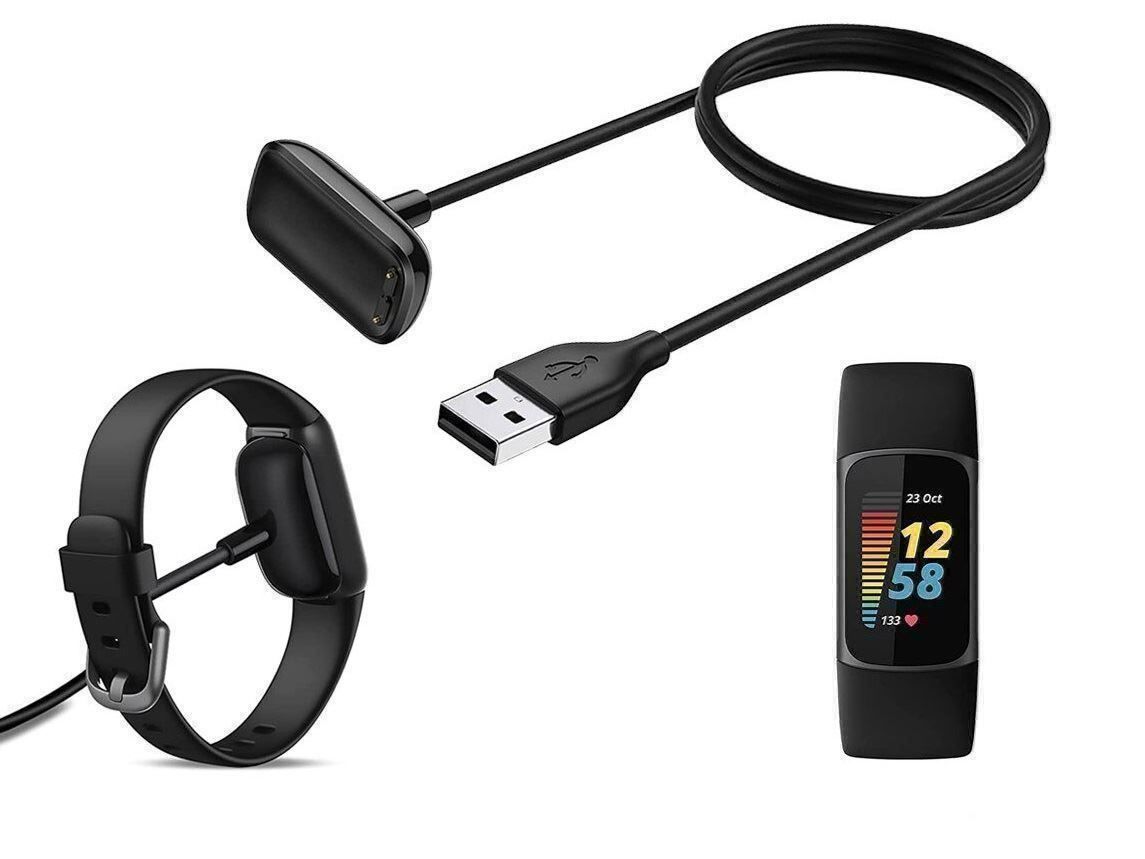 Cavi: FITBIT CHARGE 5 - USB LADEKABEL - KABEL - FIT BIT CHARGE 5 – Nuovo e nell'imballaggio originale da Kriens venduto da swissgadget