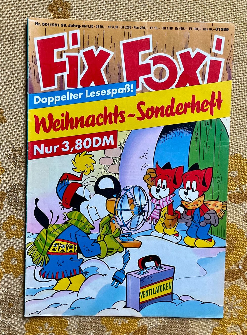 Fumetti: Fix und Foxi Heft Nr 50 von 1991 – Usato da Endingen venduto da nathan05