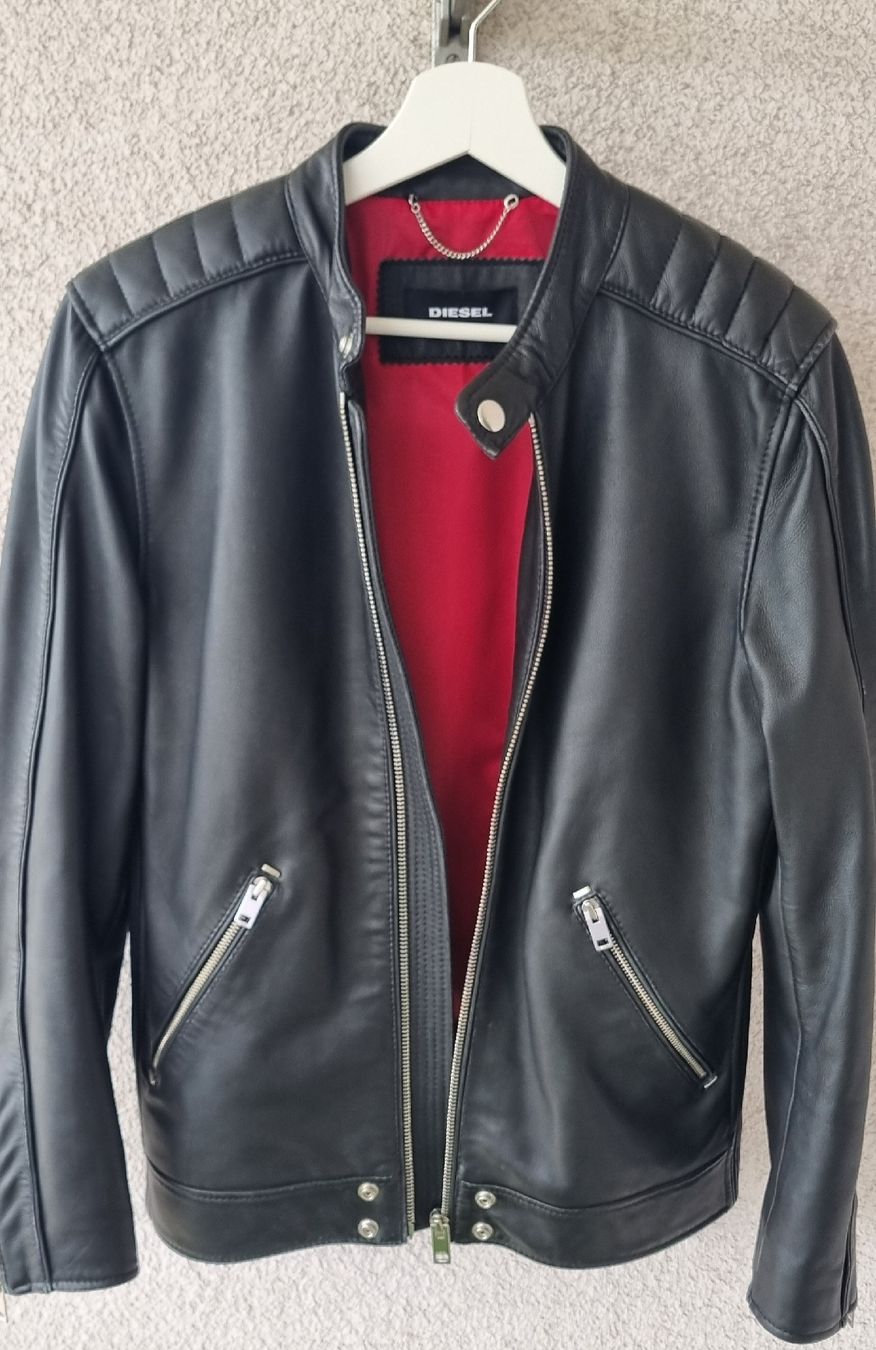 Diesel Giacche: Diesel Lederjacke, Gr. S – Usato da Oberriet SG venduto da gimidrip