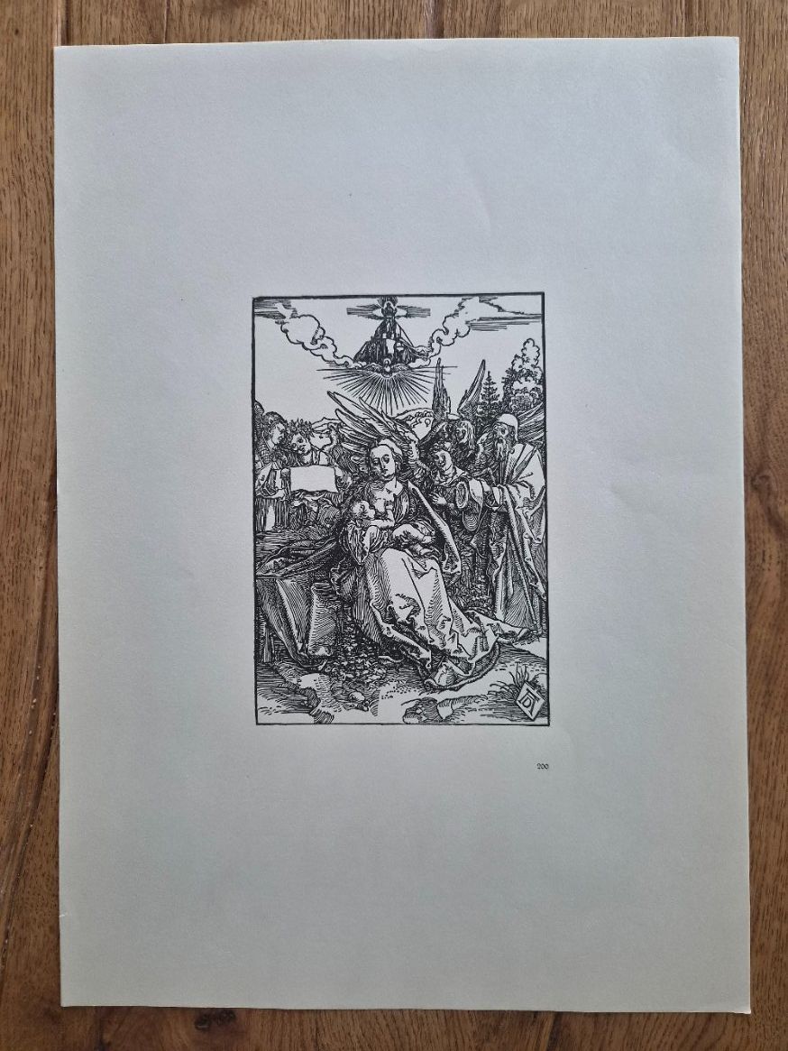 Bücher: Dürer: Sämtliche Holzschnitte | Grossformat-Mappe komplett – Gebraucht aus Frick von Connect9 3