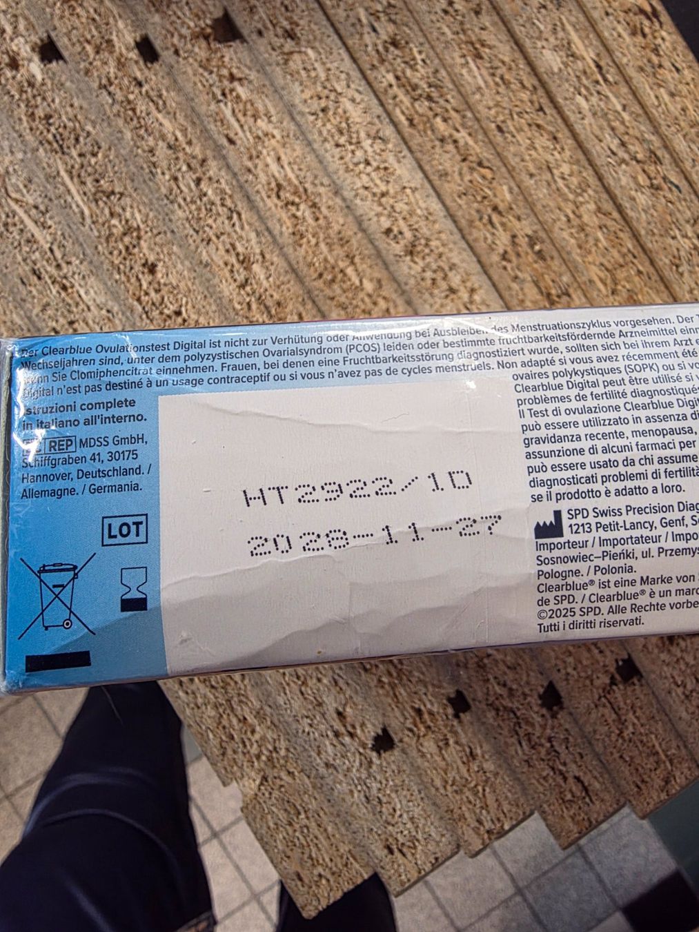 Attrezzature mediche: 1 Pack Digitaler Ovulationstest von Clearblue – Nuovo e nell'imballaggio originale da Wikon venduto da _mc_speedy_ 2