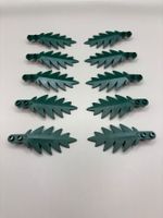 10 Stk. Lego Palmen Blätter / Palm Leaf Small 8 x 3 NEU