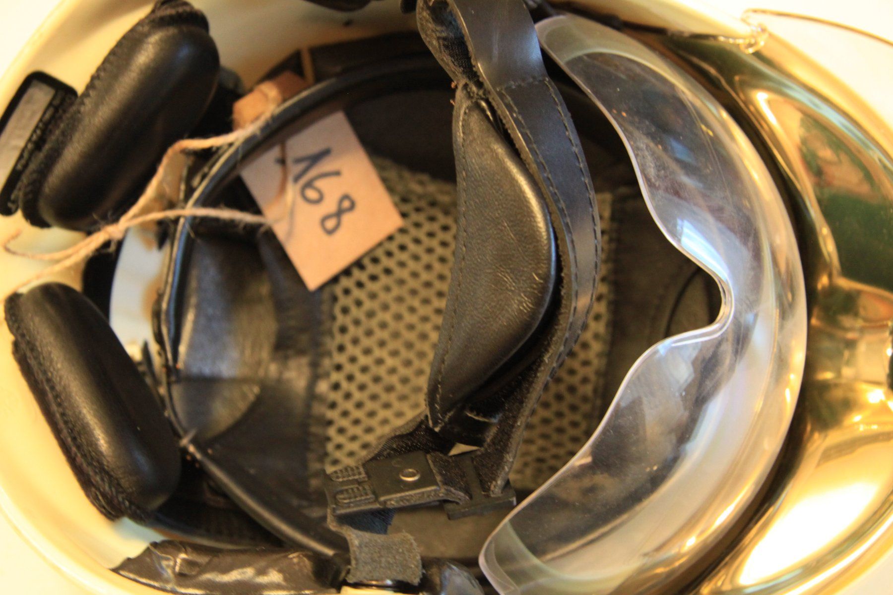 Dräger Feuerwehr: Feuerwehrhelm Dräger GALLET, neu – Neu (gemäss Beschreibung) aus Baar von ben_vrx8 3