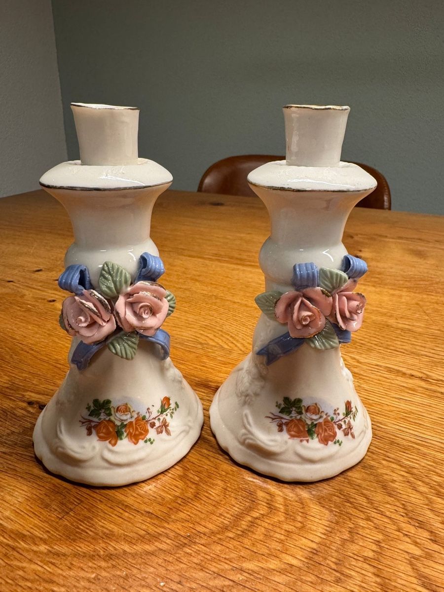 Portacandele: Kerzenständer Set, Vintage Look – Usato da Niederbüren venduto da poschti 1