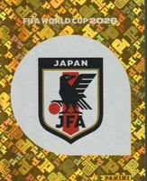 FIFA WORLD CUP 2026 Panini Sticker EMBLEM JPN 1 JAPAN