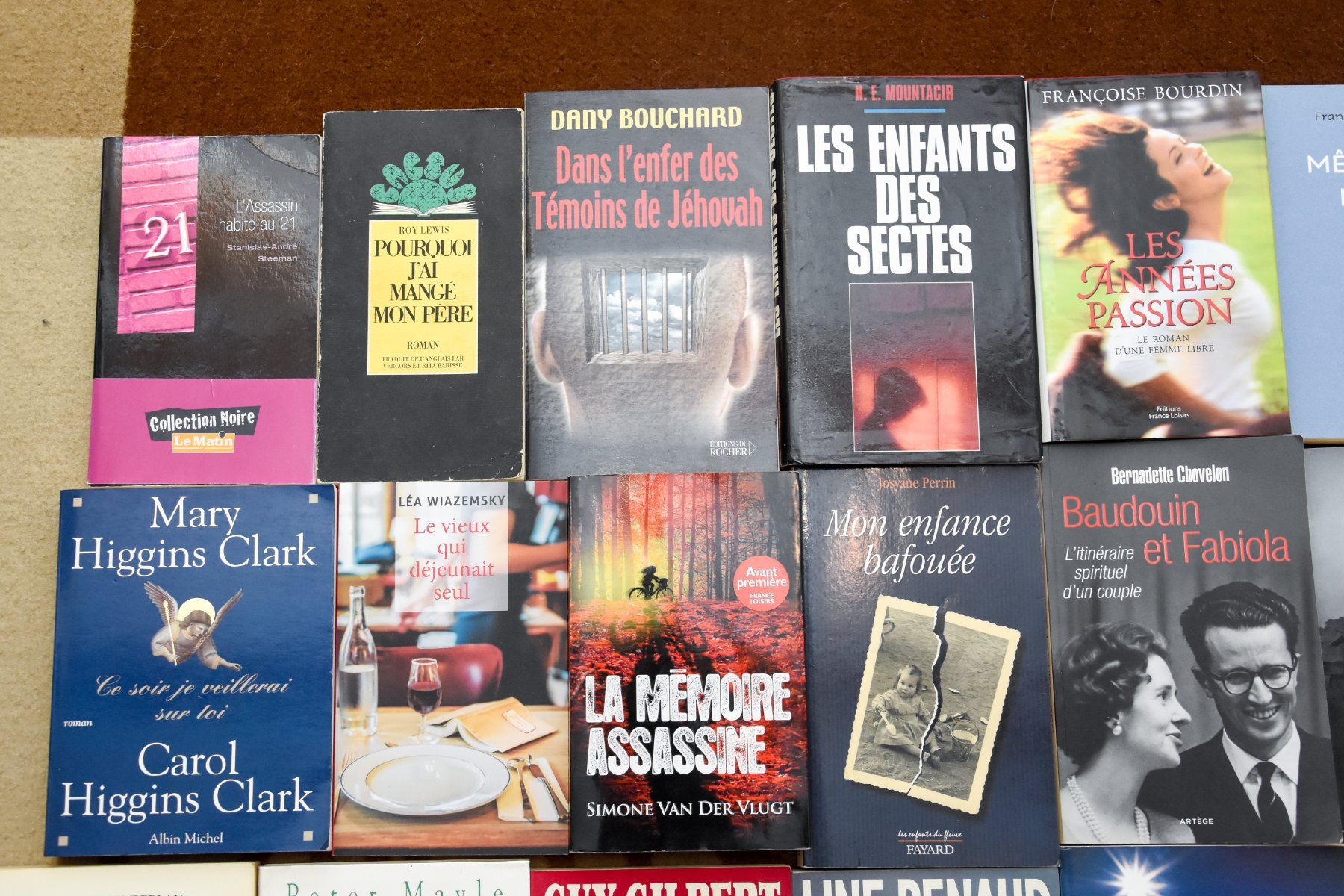 Bücher: Lot 21 livres – Gebraucht aus Belmont-sur-Yverdon von bichet02 1
