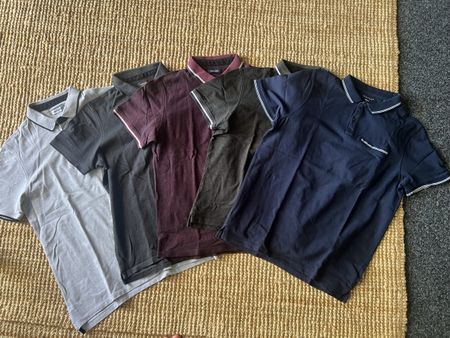 Polo Shirts Jack & Jones und 1 Manor verschiedene Farben