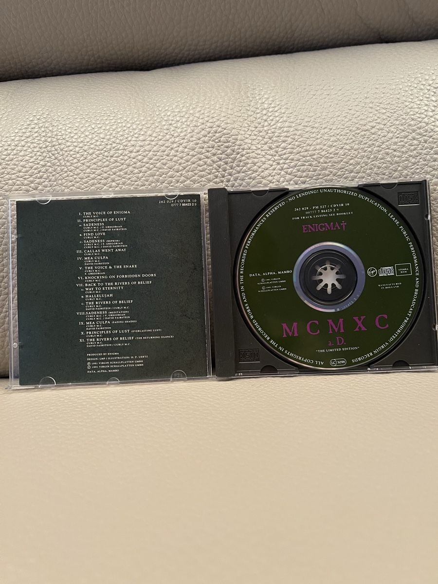 CD: Enigma Mcmxc a.D. – Usato da Winterthur venduto da ebe_wvp2 2