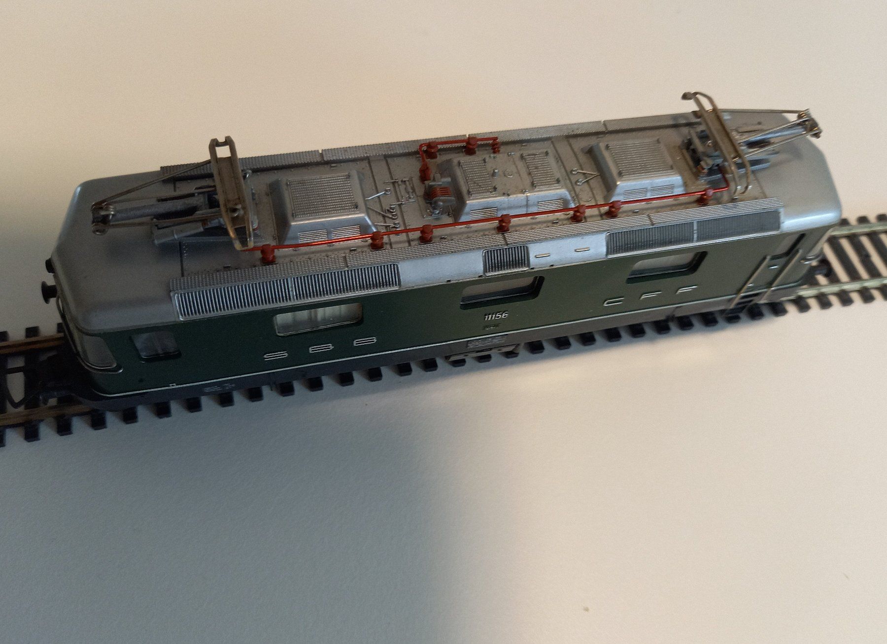Fleischmann Modelleisenbahnen: Fleischmann Re 4/4 II   H0 / DC – Gebraucht aus Stans von Riesta 3
