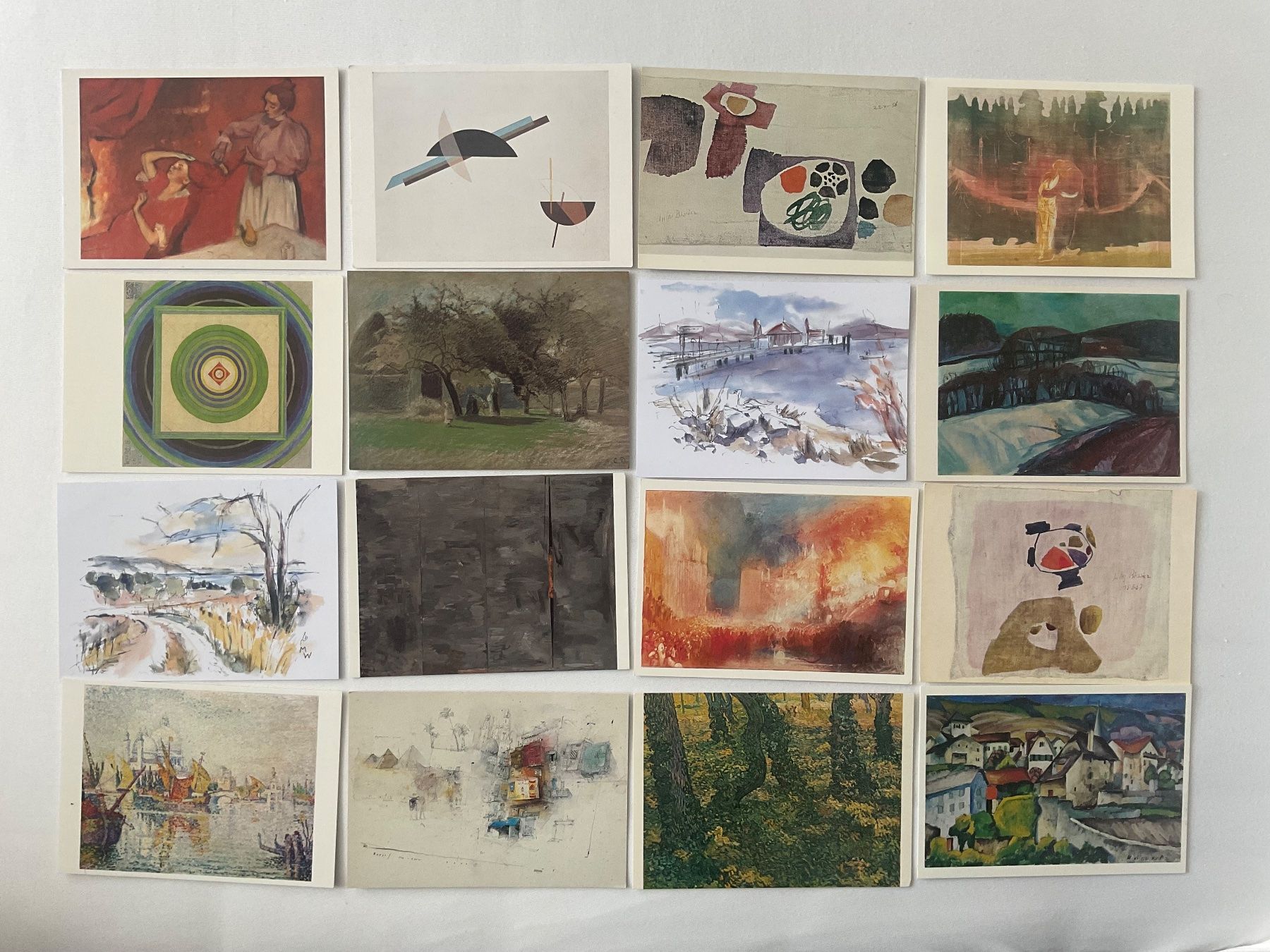 Cartoline postali: 16 AK Kunstkarten – Usato da Zürich venduto da Tolima194