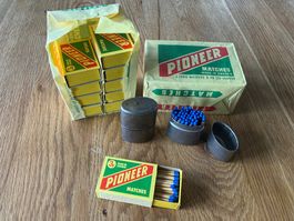 Pioneer Streichholzschachteln Schwefelhölzer