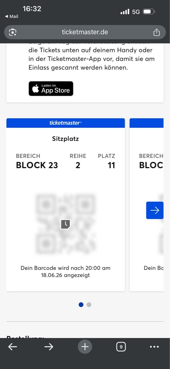 Biglietti: BadBunny Düsseldorf 2x Sitzplätze TOP SICHT – Nuovo (secondo la descrizione) da Kleindöttingen venduto da ojpeeed21 1