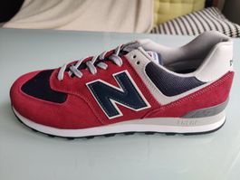 NEW BALANCE ML 574 EH2 sneaker  red/blue  US 12 / EUR 46.5