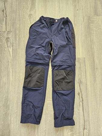 Jako-O Zipp-off Outdoor- Wanderhose blau Grösse 146