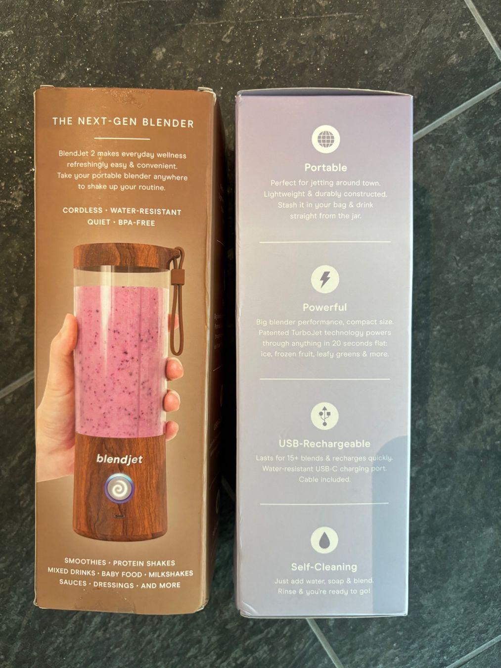 Küchengeräte: Blendjet 2 - tragbarer Mixer - braun oder metallic lila NEU – Neu (gemäss Beschreibung) aus Stadel von Chanel_5 7