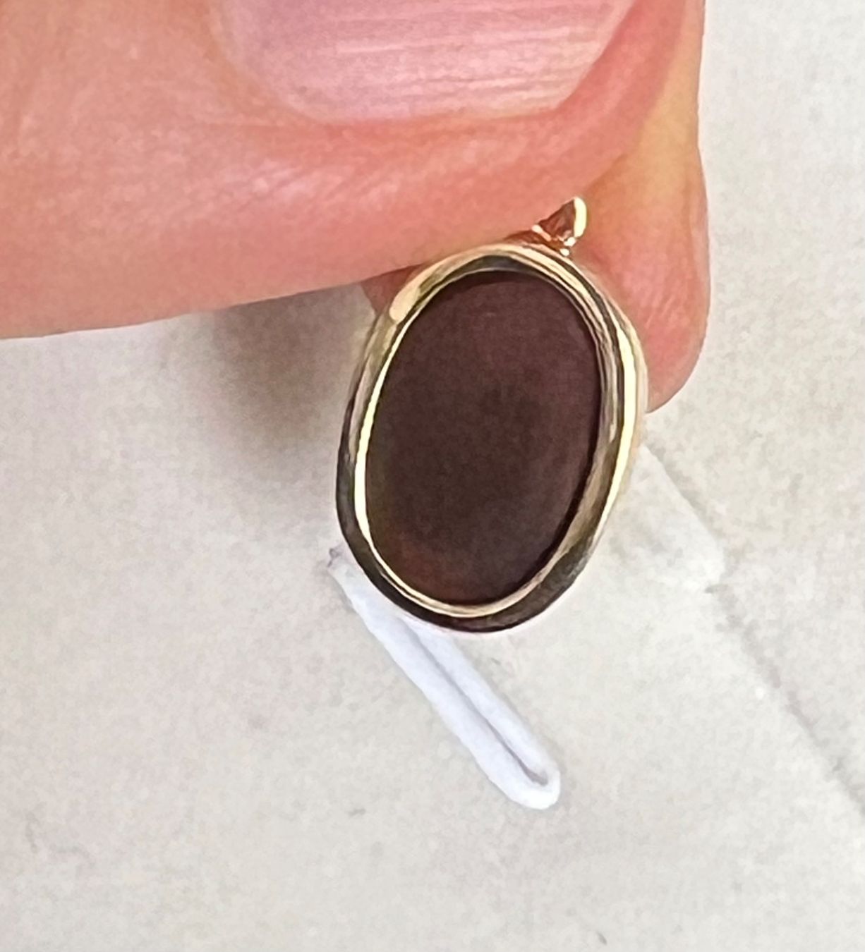 Anhänger: Anhänger in 14k Gold mit Opal-Doublet – Neu (gemäss Beschreibung) aus Bern von Steinfieber 6
