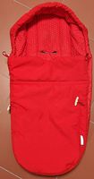 Chancelière Stokke rouge - Comme neuve