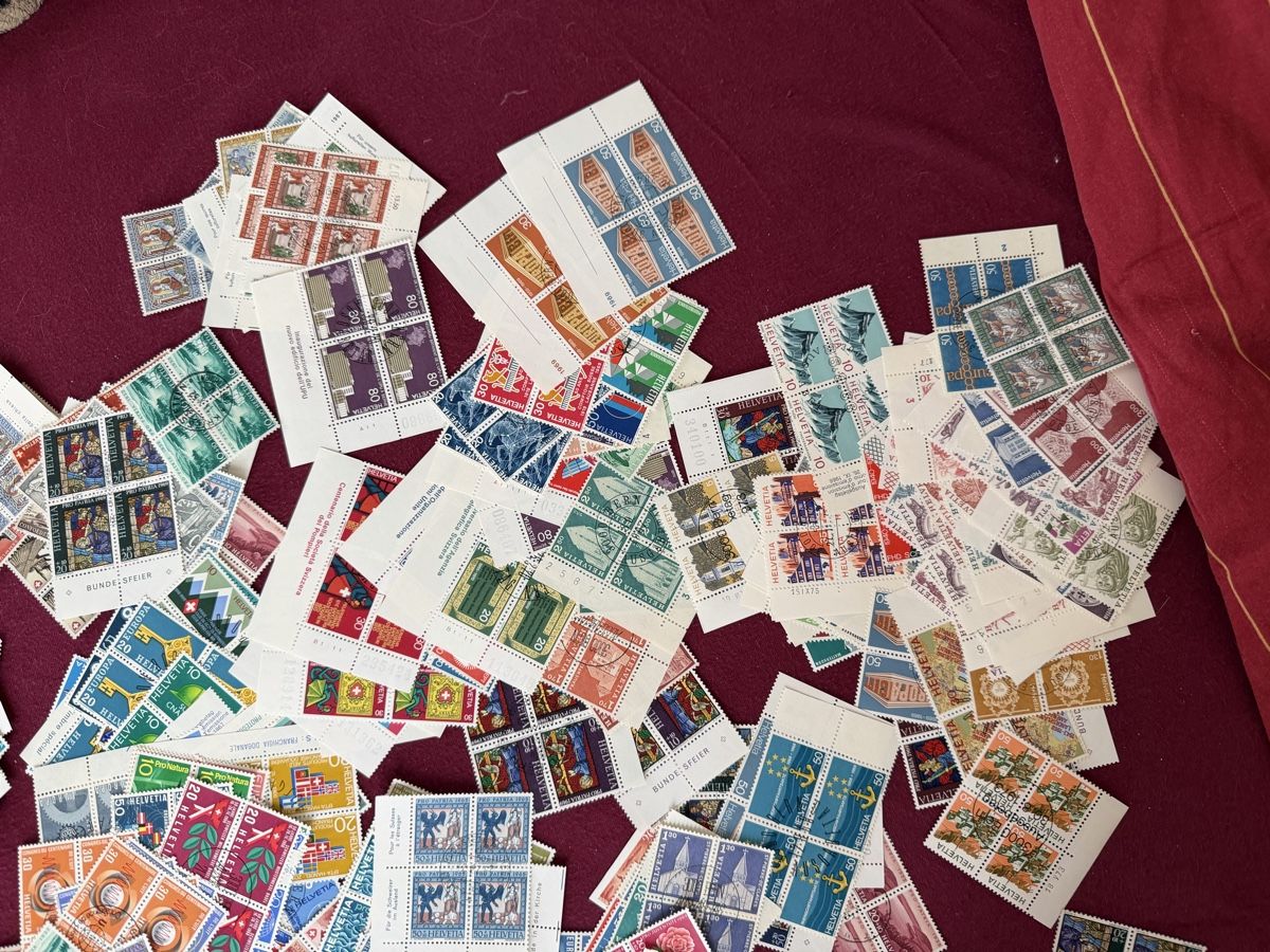 Tutti i francobolli: Kleiner Posten 4er Blöcke  – Usato da Murgenthal venduto da Tina_4055 4