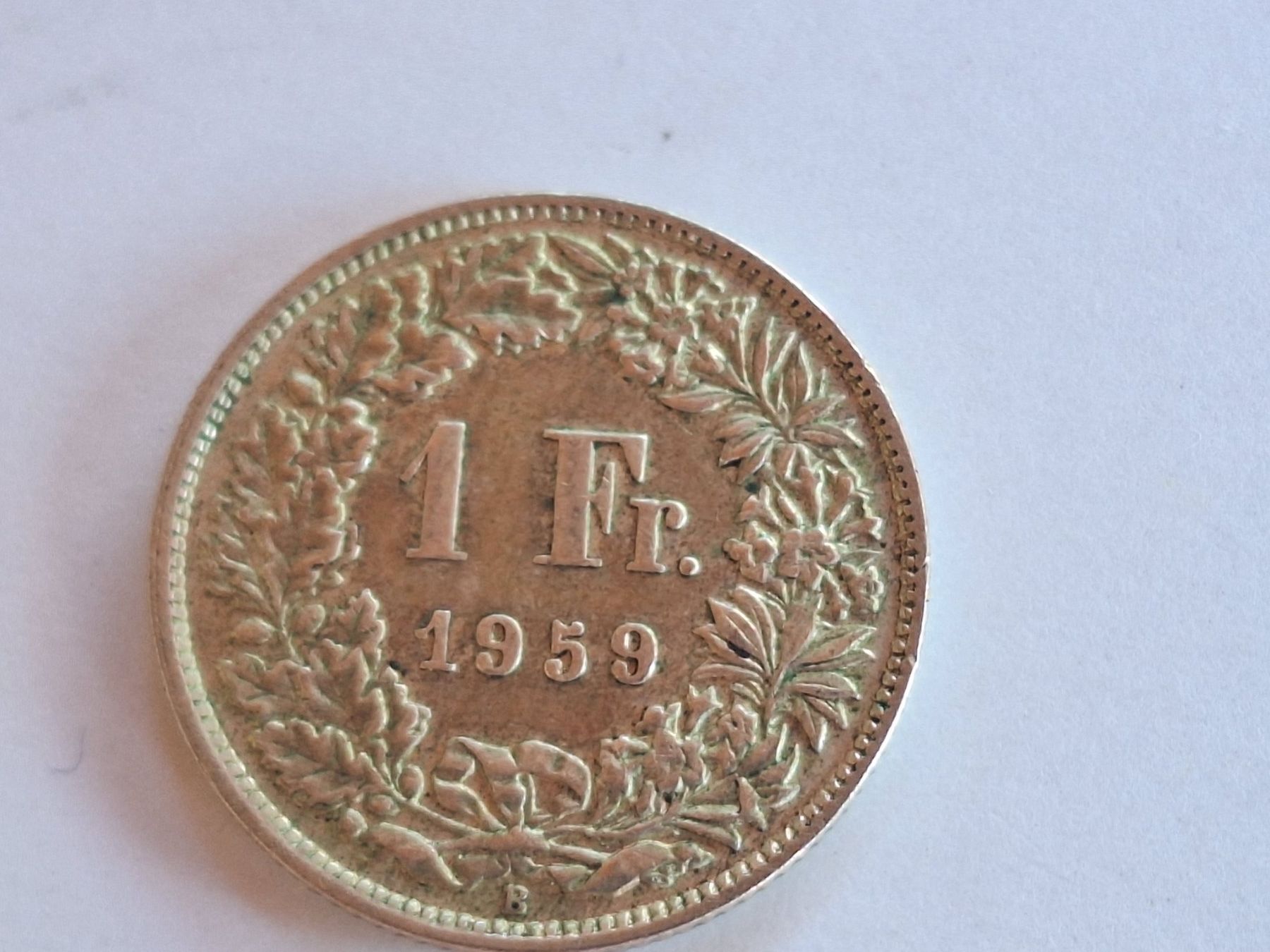 Toutes les monnaies: 1 FRANKEN 1959 SILBER – D'occasion à Huttwil par Kunterbuntli