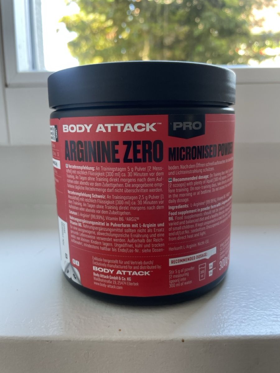 Cibi & Specialità: Body Attack Arginine Zero Micronised Powder 300g Neu – Nuovo e nell'imballaggio originale da Niederscherli venduto da frmuehlestein 1