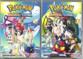 MANGA  -  POKEMON  /  SOLEIL LUNE  1 & 2