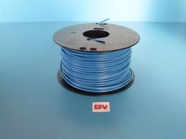 T-Litze 6mm2 hellblau Meterware
