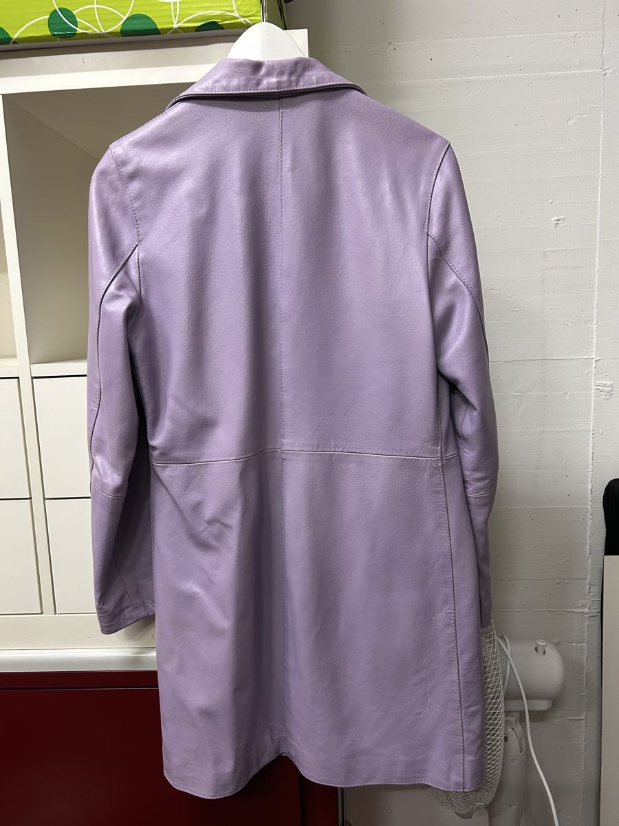 Cappotti: Cappotto in pelle lilla – Usato da Sorengo venduto da at217 5