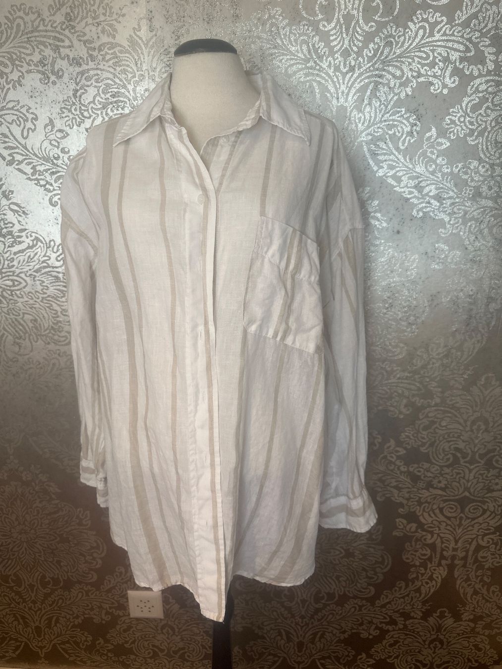 H&M Chemisiers: Leinenbluse Gr. 40 - neu – Neuf (Voir description) à Diepoldsau par Soleil0425