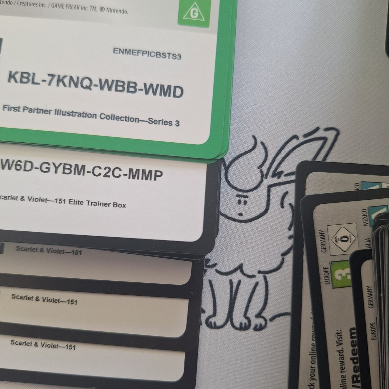 Pokémon Sammelbilder & Trading cards: 2kg Pokemon Live Codes – Neu (gemäss Beschreibung) aus Spreitenbach von misi.m 1