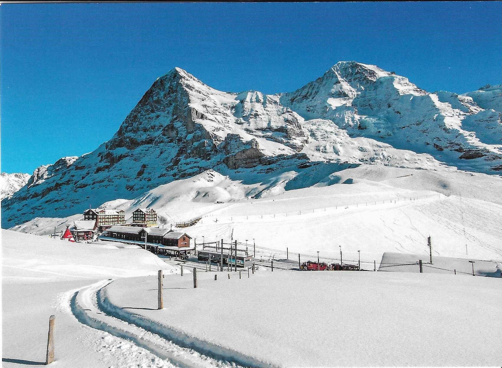 Cartoline postali: Kleine Scheidegg Eiger,Mönch BE – Nuovo (secondo la descrizione) da Rothrist venduto da Stranglehold