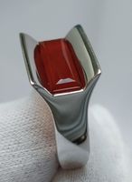 Ring Silber mit Karneol