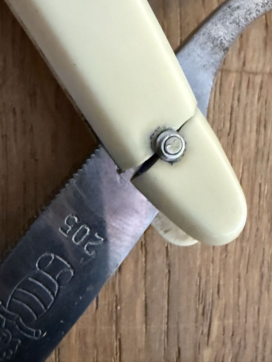 Rasoi & Lamette da barba: R. Schmidt Rasiermesser, Solingen, Germany, Klappmesser – Usato da Goldach venduto da Messerguru 6