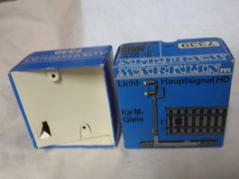 MÄRKLIN  NR. 7339 HAUPTSIGNAL H0 FÜR M-GLEIS SCHACHTEL LEER