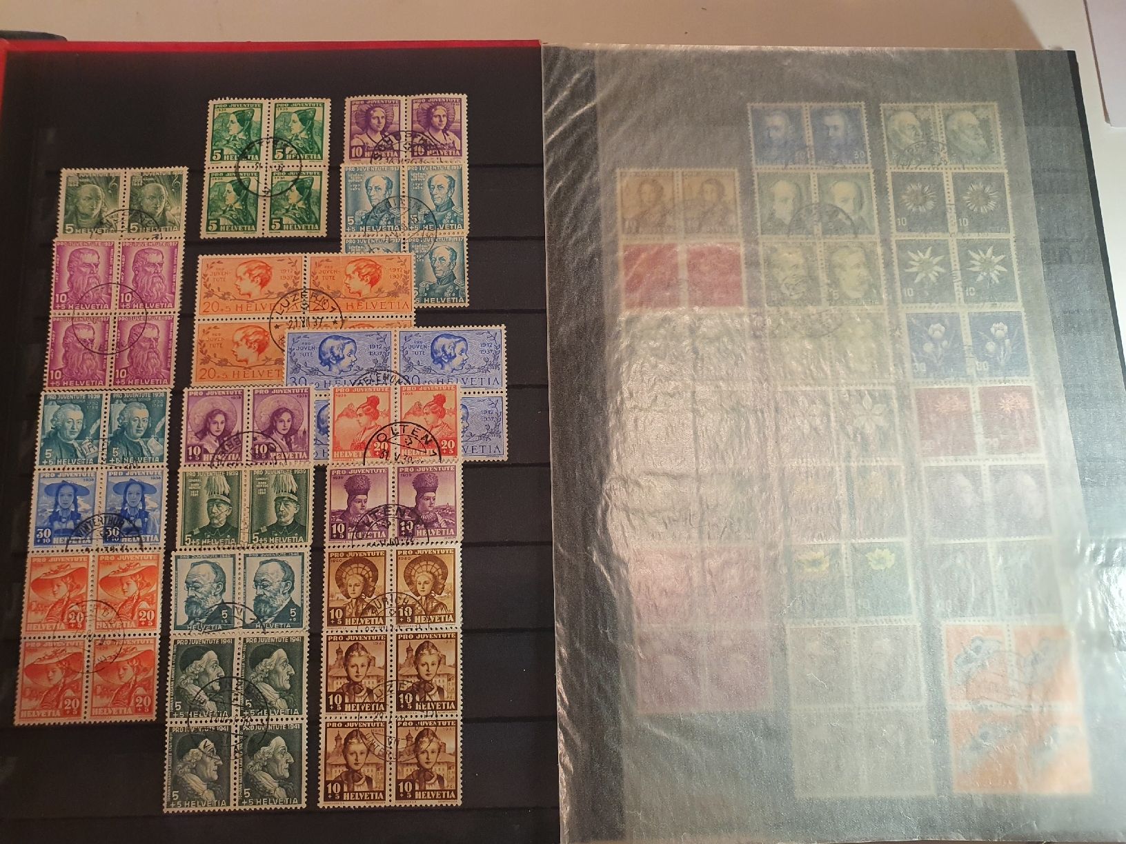 Tous les timbres: PJ Viererblock Sammlung+.Kat.3300 – D'occasion à Altstätten SG par Pixi06 2