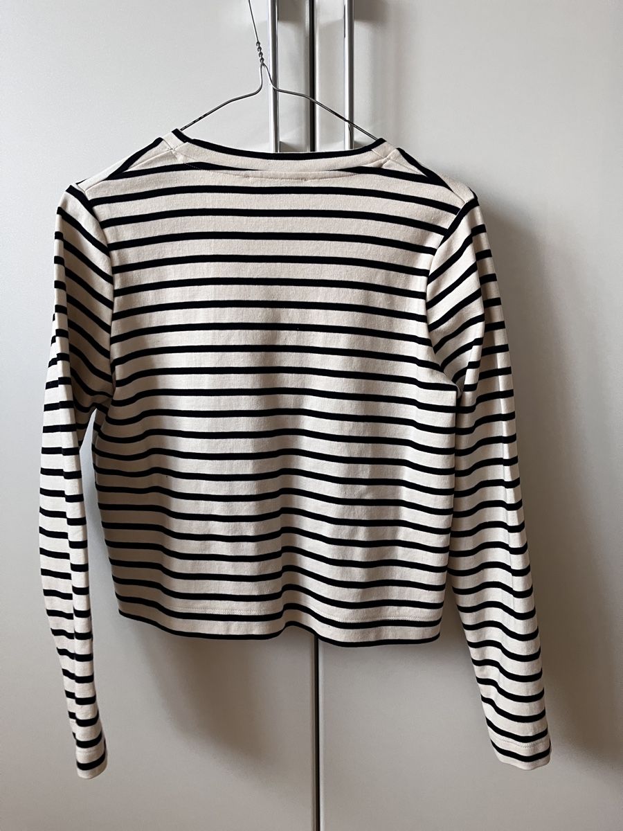 Mango Vestes: MNG kurze Strickjacke Gr. S, gestreift – D'occasion à Zürich par Kleanthy 1