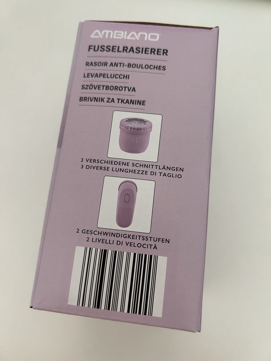 Tutte le macchine: AMBIANO Fusselrasierer NEU – Nuovo e nell'imballaggio originale da Uster venduto da mrssunshine24 3