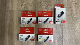Canon Pixma 551 / 550 Tintenpatronen original verpackt