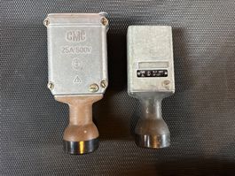 J25/4 Pol Stecker und Kupplung 25A CMC