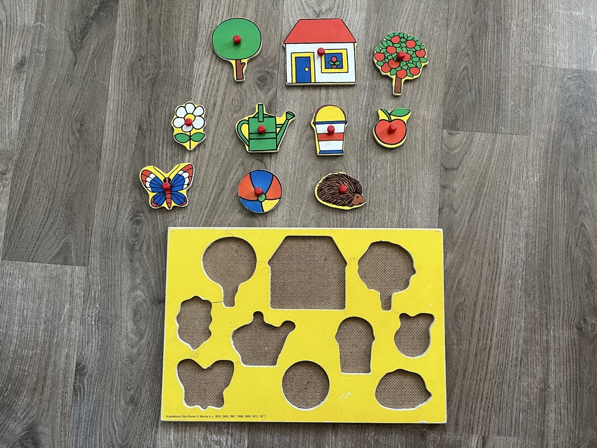 Puzzle: Steckpuzzle – Usato da Grossaffoltern venduto da E.Linder 1